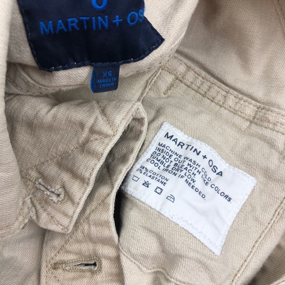 Martin and Osa Khaki Jean Jacket - Picture 6 of 7